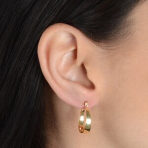 Brinco Bella Dona Ouro 24 k