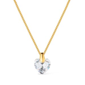 Colar Princess  Ouro 24k e Zircônia