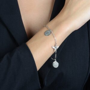 Pulseira Religiosa Pai Nosso e Espírito Santo