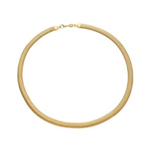 Colar Lacraia Ouro 24K.