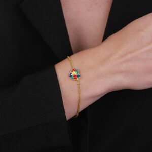 Pulseira Autistic Pride